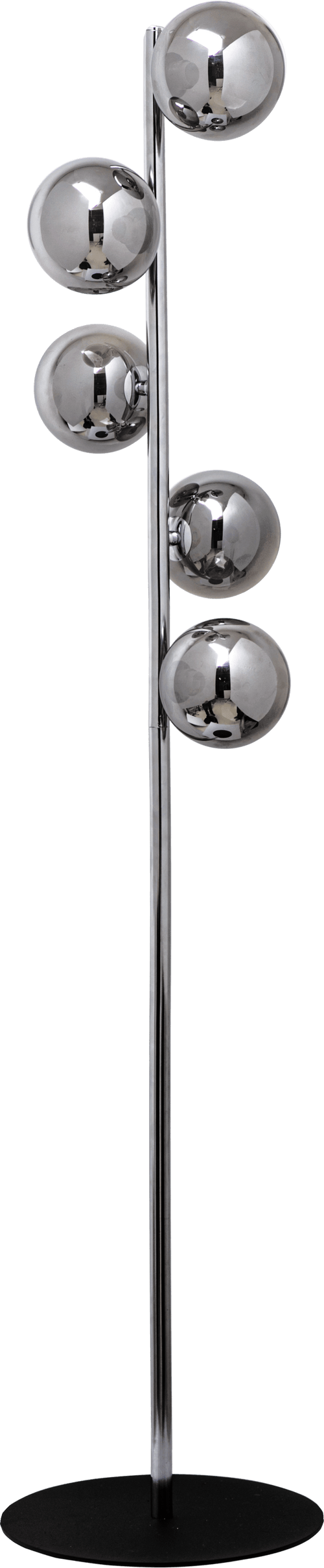 Zuma Line Lampada da terra Luna Cromo