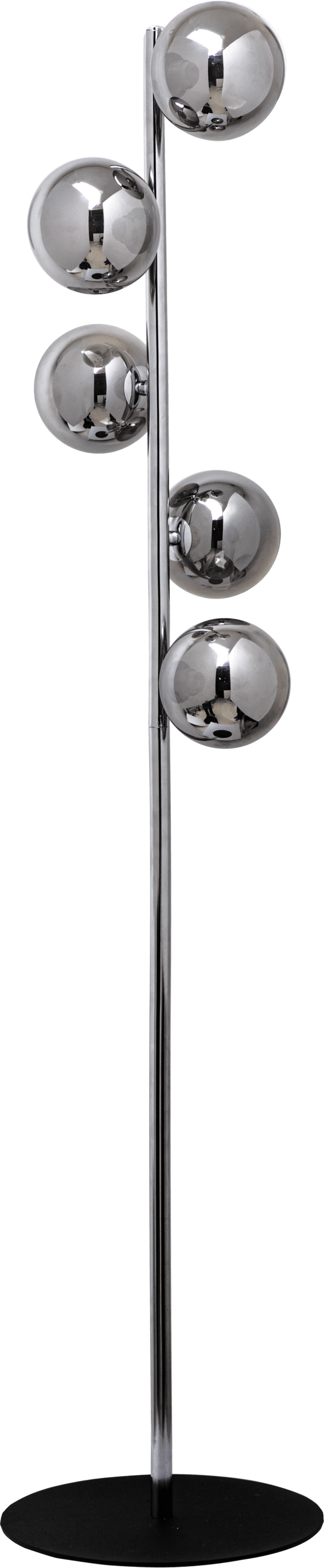 Zuma Line Lampada da terra Luna Cromo