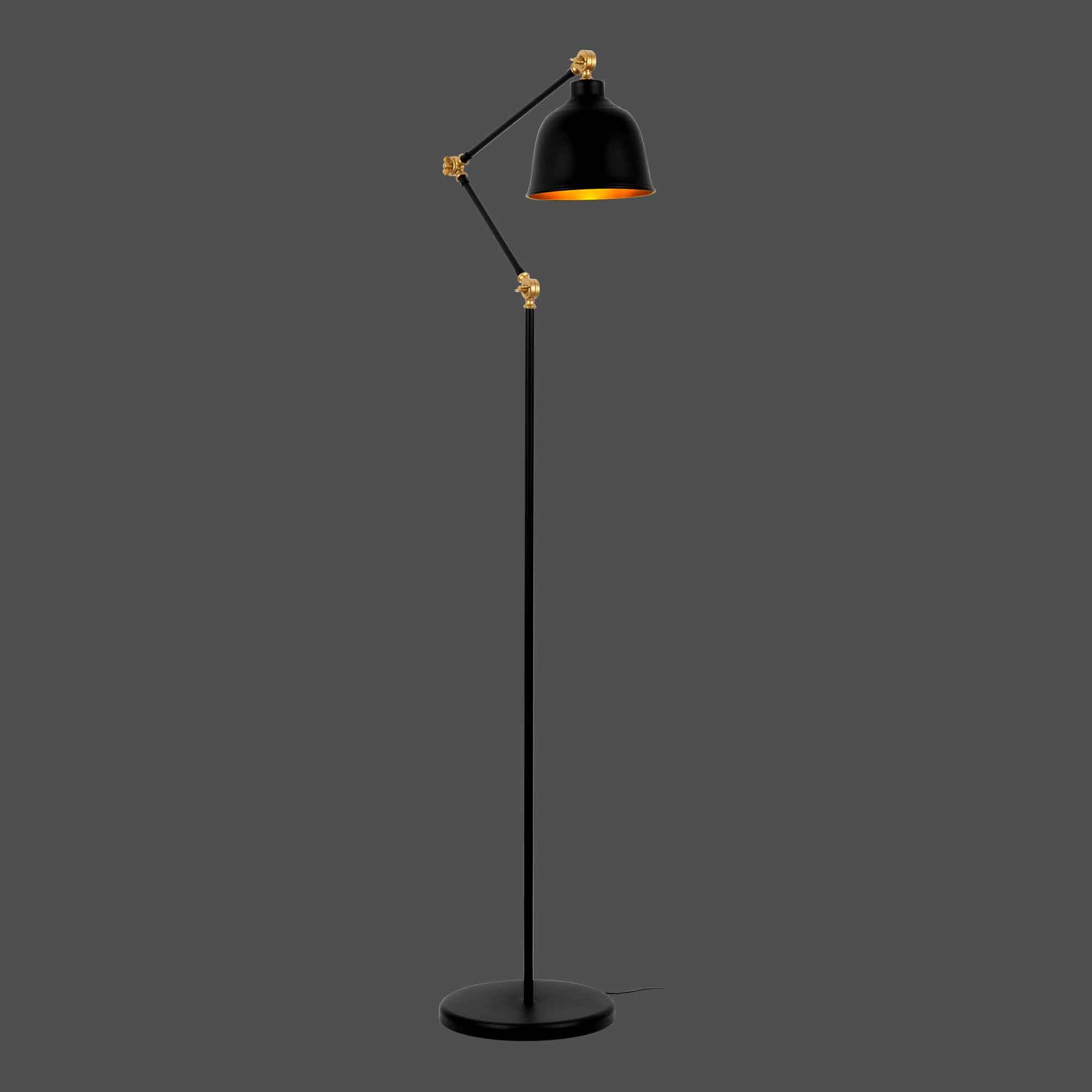 Oyo Lampada da terra Mafsal Nero