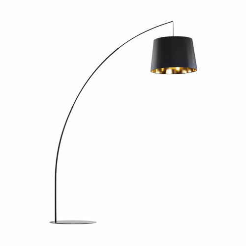 Zuma Line Lampada da terra Mangri Nero