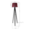 Oyo Lampada da terra Marko Bordeaux
