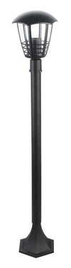 RabaLux Lampada da terra Marseille 8568 Nero