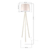 Oyo Lampada da terra Mentro Beige
