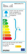 IdealLux Lampada da terra Mercurio PT1