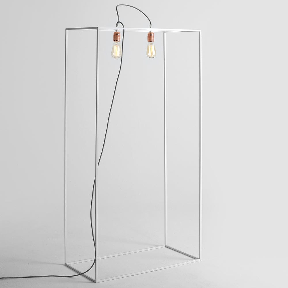 Customform Lampada da terra Metric Floor M Bianco