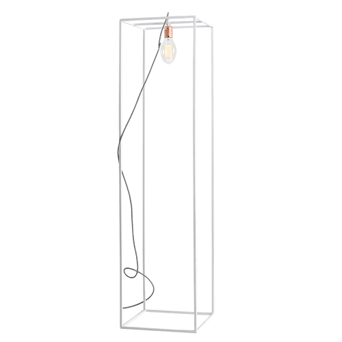 Customform Lampada da terra Metric Floor S Bianco