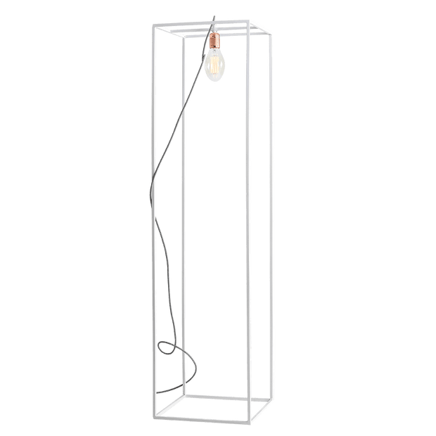 Customform Lampada da terra Metric Floor S Bianco