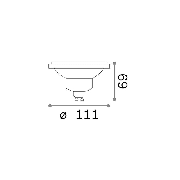 IdealLux Lampada da terra Minimal PT1 Nero