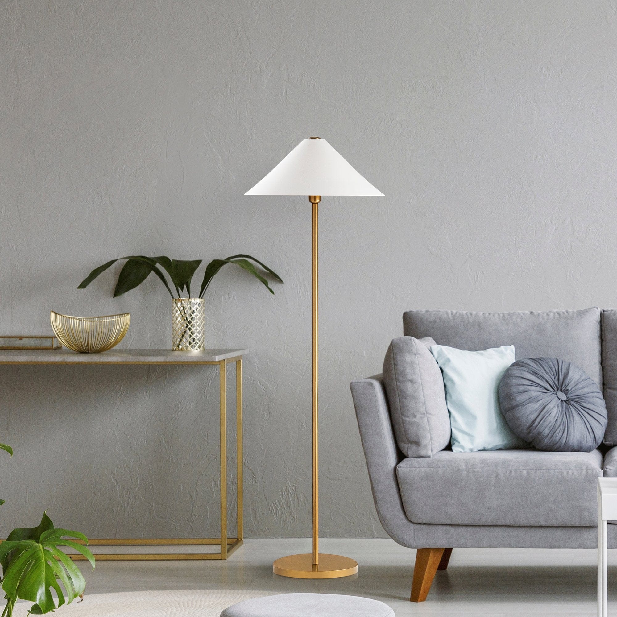Asir Lampada da terra Mixed 11512 Oro