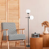 Asir Lampada da terra Mudoni MR-955-1 Nero