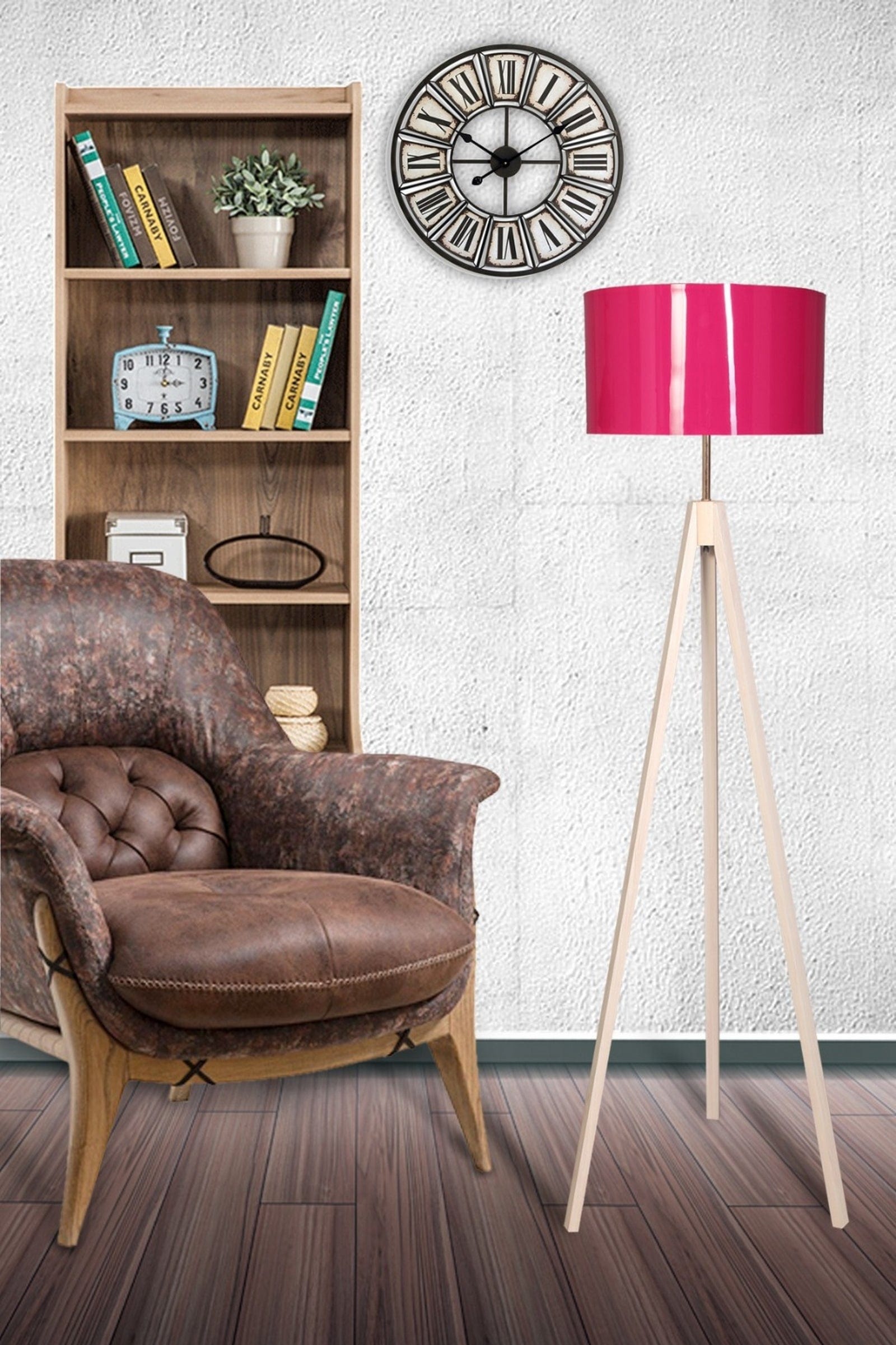 Oyo Lampada da terra Nesil Fucsia