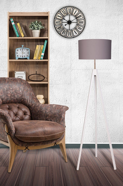 Oyo Lampada da terra Nesil Grigio