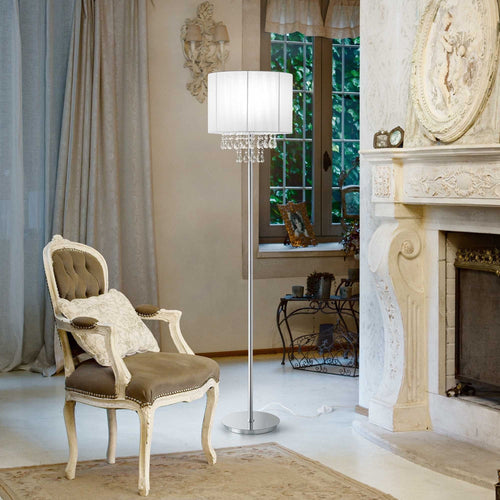 IdealLux Lampada da terra Opera PT1 Bianco