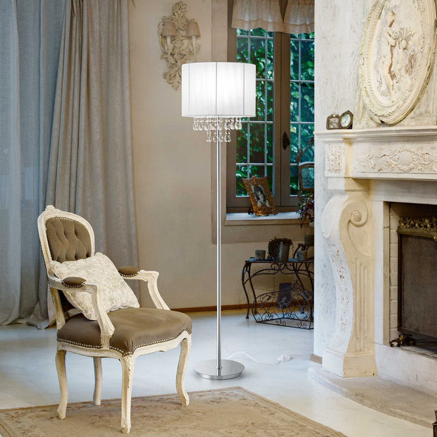 IdealLux Lampada da terra Opera PT1 Bianco