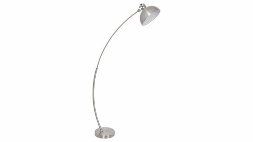 RabaLux Lampada da terra Otto 5593 Cromo