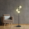 Oyo Lampada da terra Owl Bianco e Nero