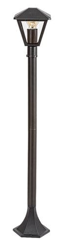 RabaLux Lampada da terra Paravento 7150 Nero
