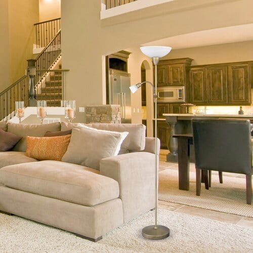 RabaLux Lampada da terra Pearl Classic 4019 Bronzo
