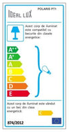 IdealLux Lampada da terra Polaris PT1