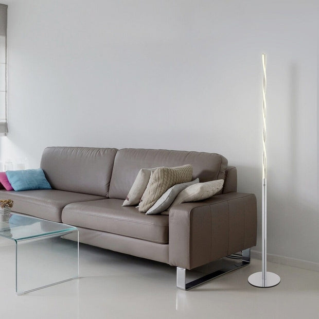 RabaLux Lampada da terra Raina 5767 Cromo