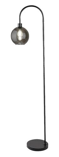 RabaLux Lampada da terra Ricardo 74025 Nero