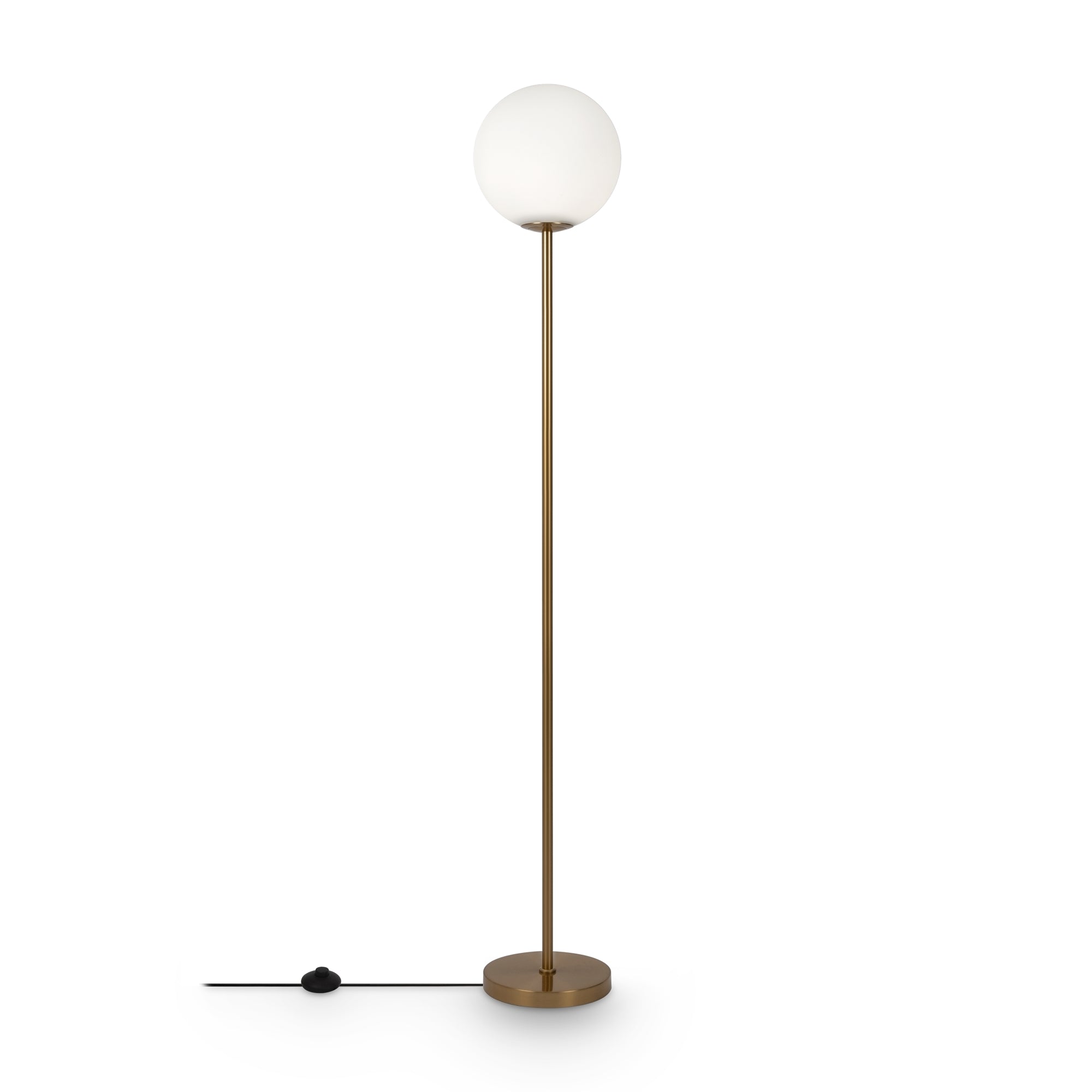 Maytoni Lampada da terra Ring Ottone