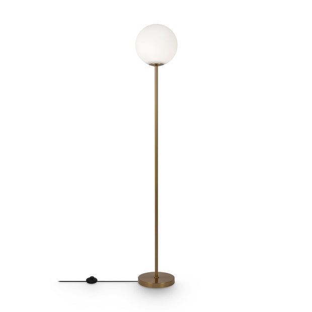 Maytoni Lampada da terra Ring Ottone