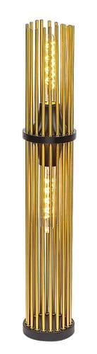 RabaLux Lampada da terra Roxas 74022 Nero