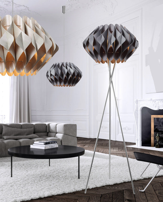 Azzarddo Lampada da terra Ruben AZ2405 Grigio