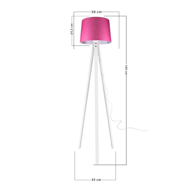 Oyo Lampada da terra Seko Rosa