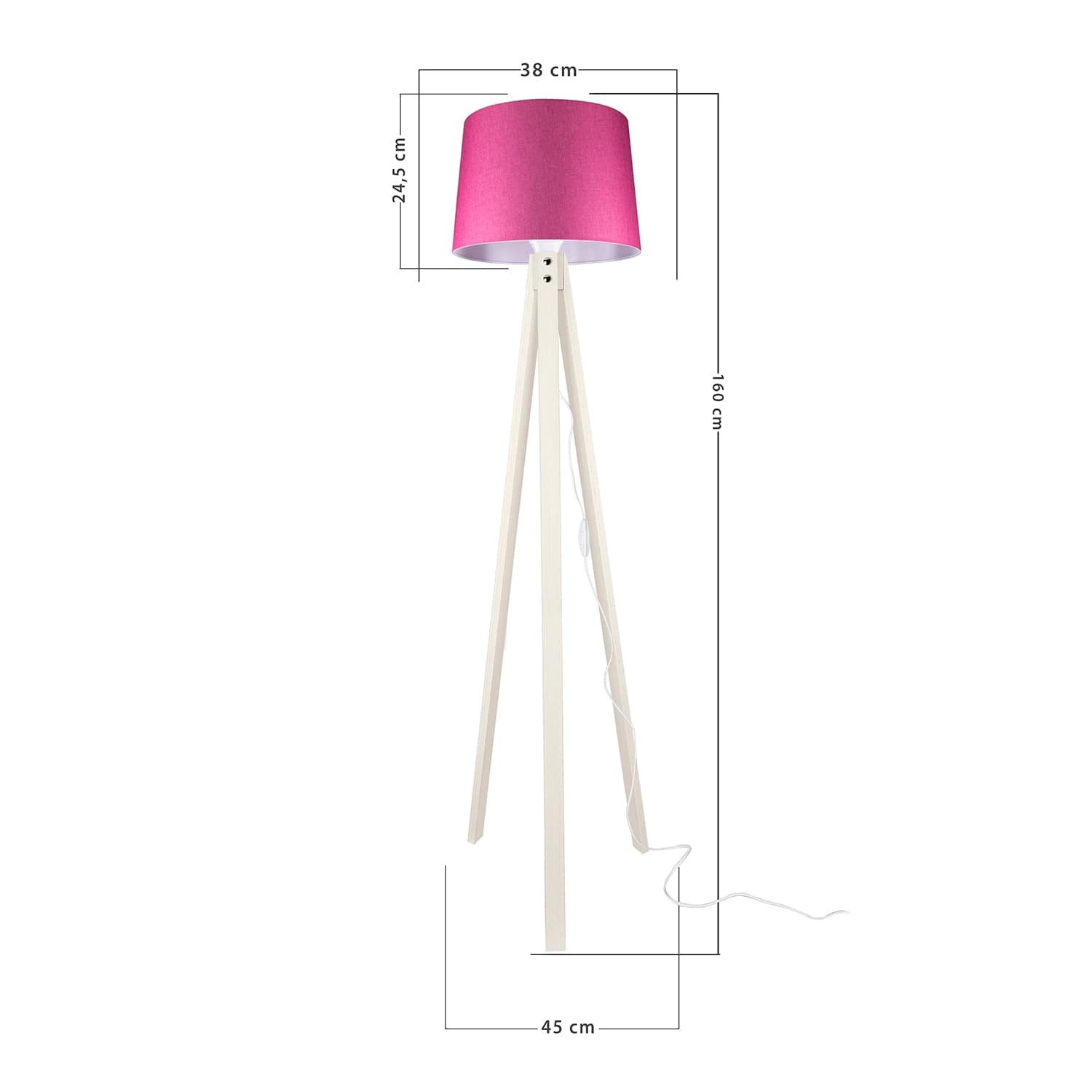 Oyo Lampada da terra Seko Rosa