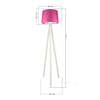 Oyo Lampada da terra Seko Rosa