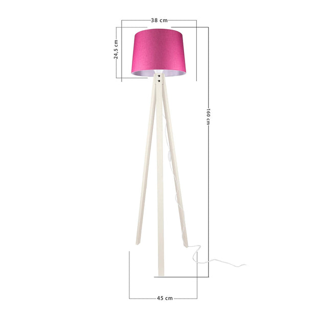 Oyo Lampada da terra Seko Rosa