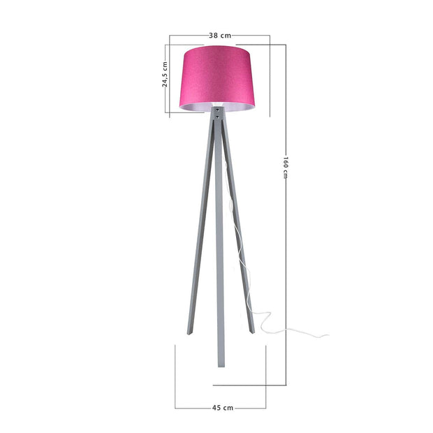 Oyo Lampada da terra Seko Rosa