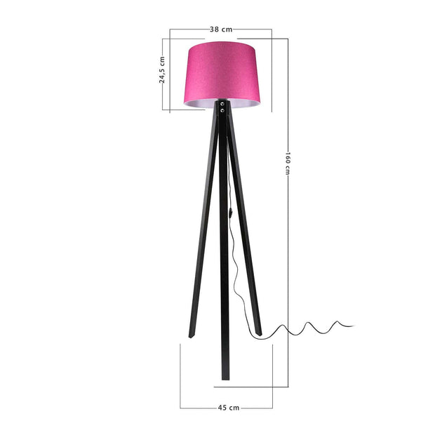 Oyo Lampada da terra Seko Rosa