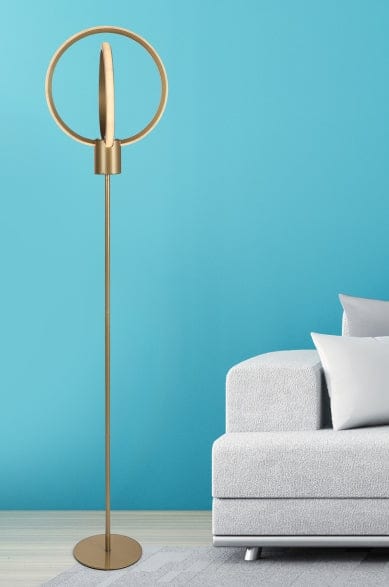 Oyo Lampada da terra Sezen Ottone