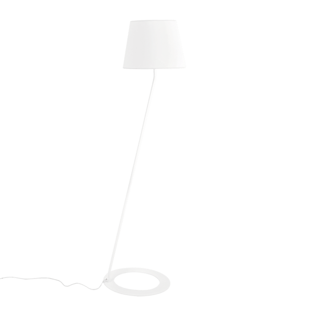 Customform Lampada da terra Shade Bianco