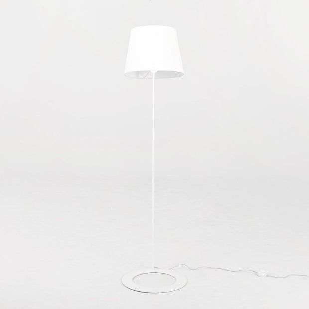 Customform Lampada da terra Shade Bianco