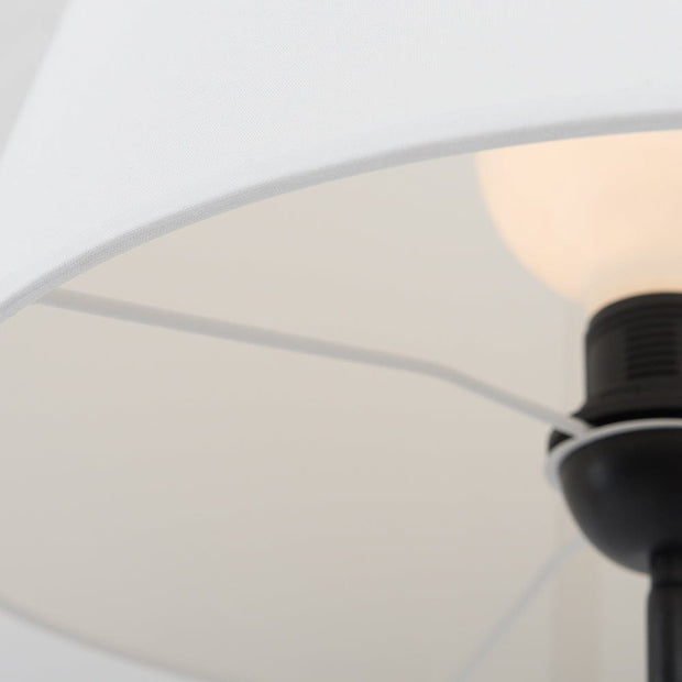 Customform Lampada da terra Shade I Bianco
