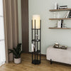 Asir Lampada da terra Shelf Lamp-8111 Nero