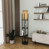 Asir Lampada da terra Shelf Lamp-8112 Nero