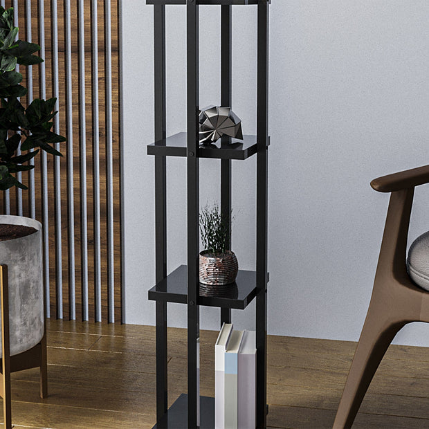 Asir Lampada da terra Shelf Lamp-8112 Nero