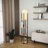 Asir Lampada da terra Shelf Lamp-8113 Nero