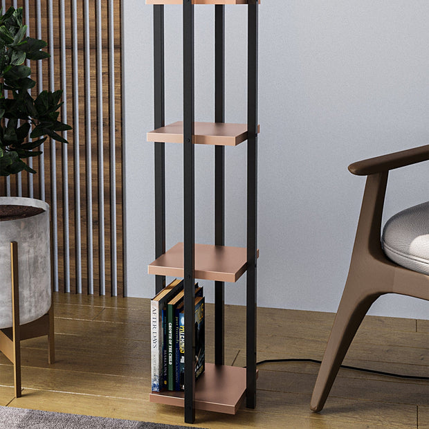 Asir Lampada da terra Shelf Lamp-8113 Nero