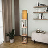 Asir Lampada da terra Shelf Lamp-8114 Nero