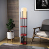 Asir Lampada da terra Shelf Lamp-8117 Nero