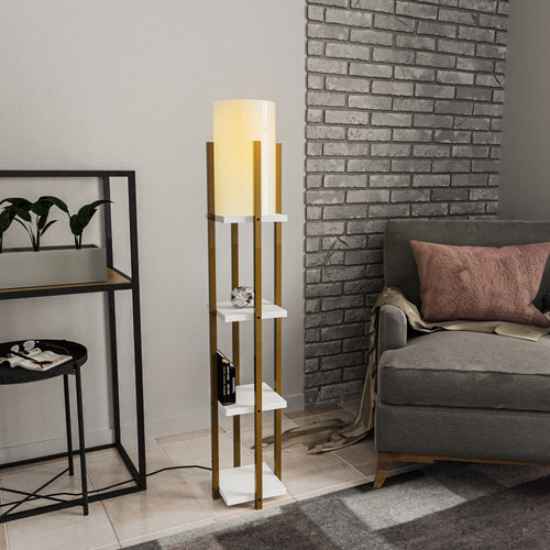 Asir Lampada da terra Shelf Lamp-8119 Oro