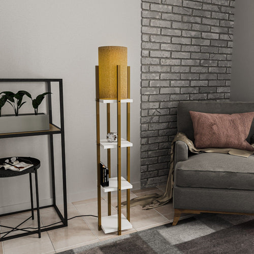 Asir Lampada da terra Shelf Lamp-8120 Oro