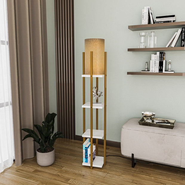 Asir Lampada da terra Shelf Lamp-8120 Oro