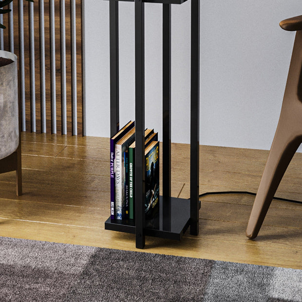 Asir Lampada da terra Shelf Lamp-8125 Nero